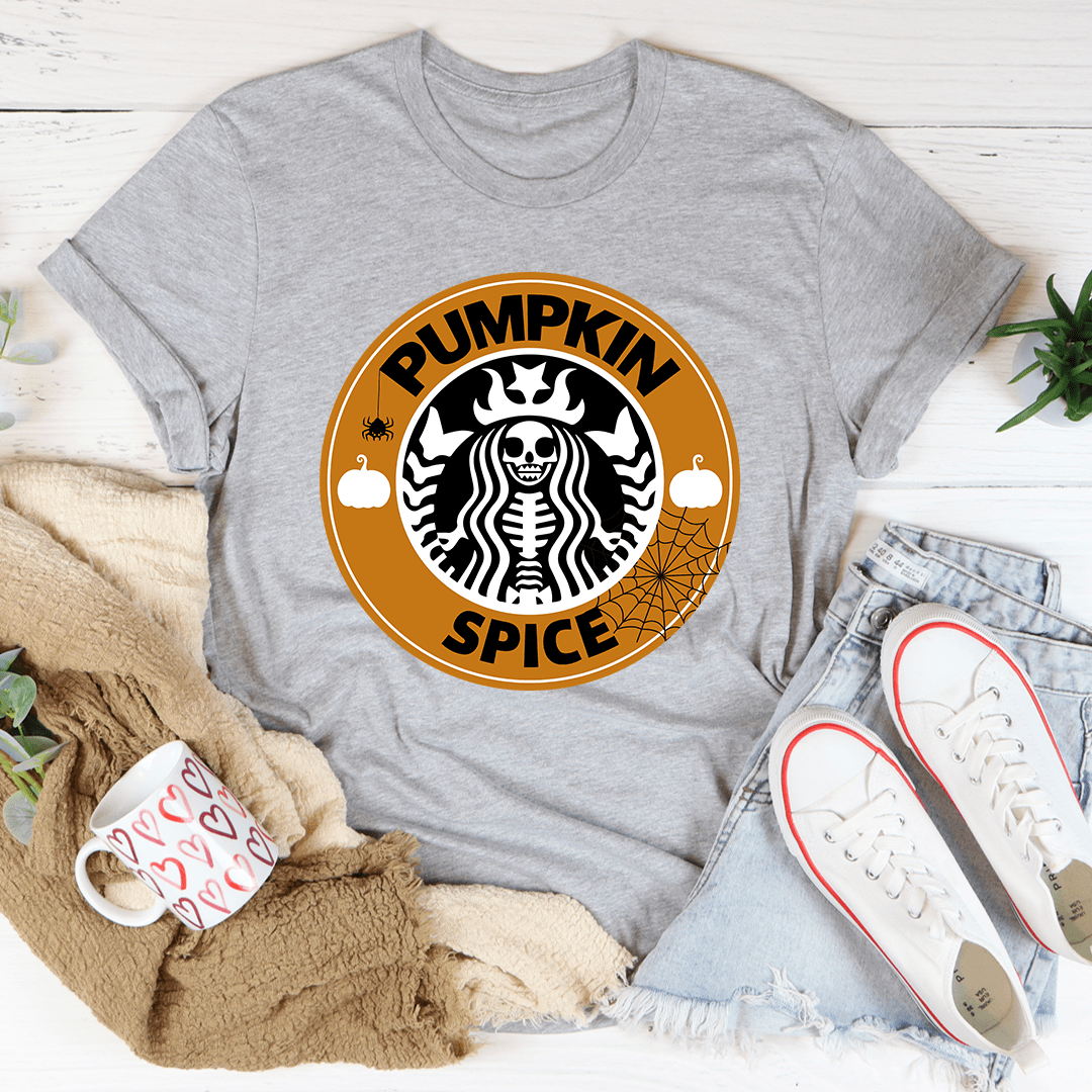 Pumpkin Spice Halloween Tee - Grab & Glow