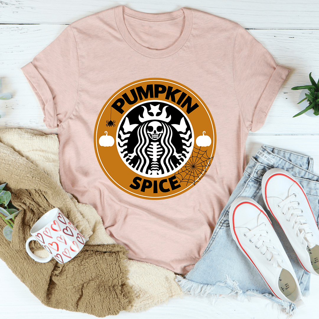Pumpkin Spice Halloween Tee - Grab & Glow