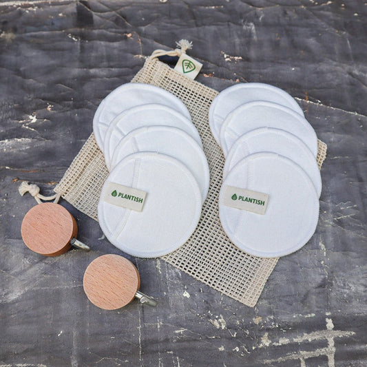 100% Cotton Facial Rounds Set - Grab & Glow