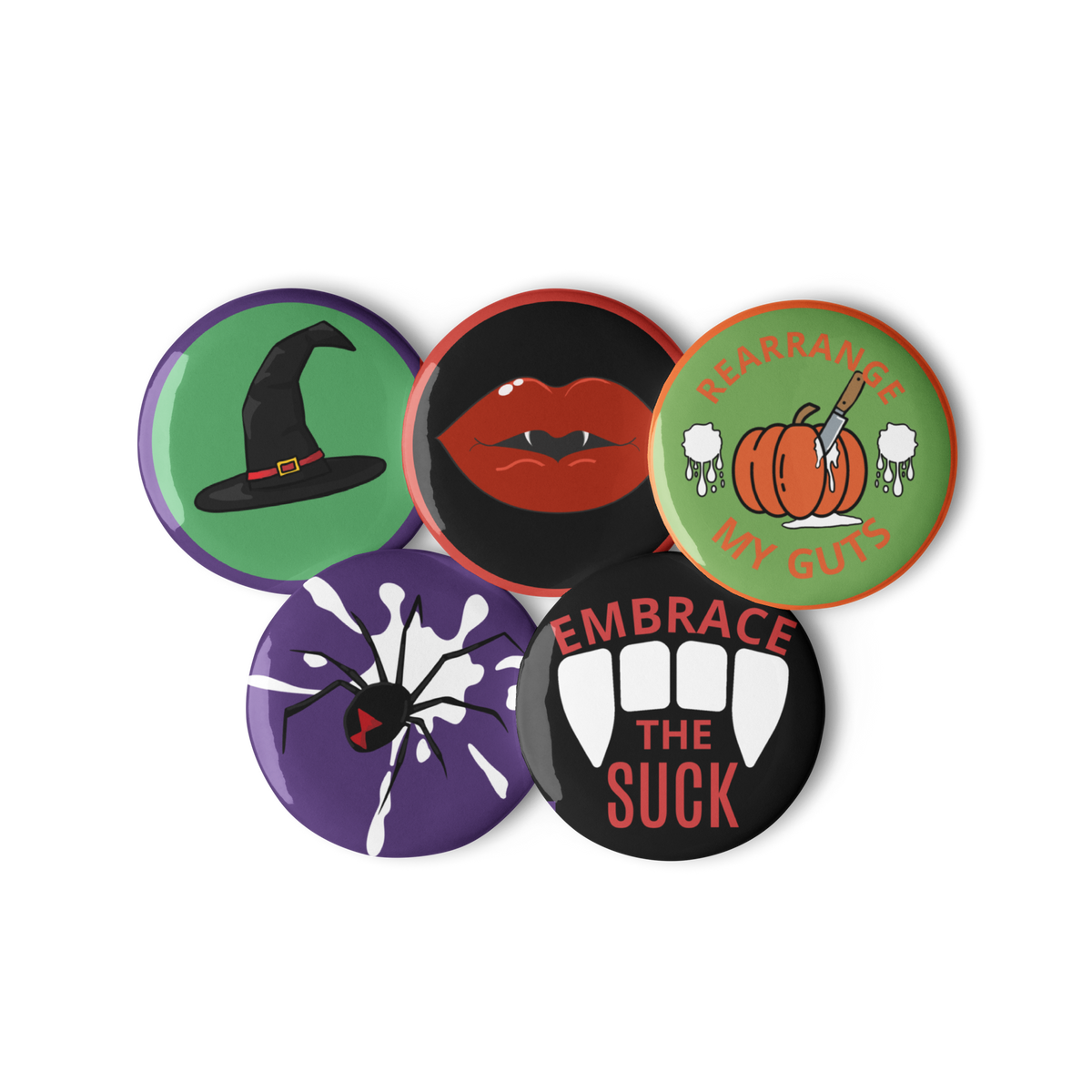 Creative Buttons: Horny Halloween - Grab & Glow