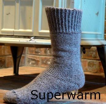 Superwarm Heavy Extreme Alpaca Socks - Grab & Glow