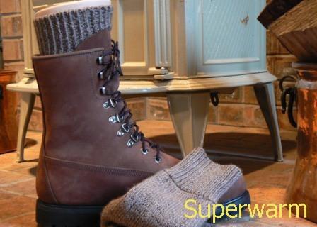 Superwarm Heavy Extreme Alpaca Socks - Grab & Glow