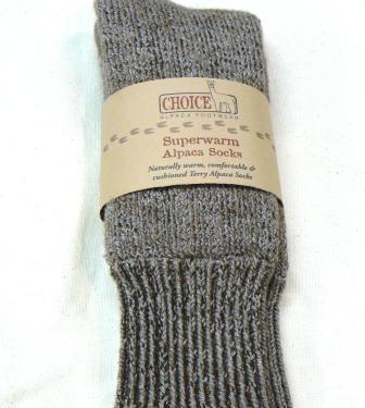 Superwarm Heavy Extreme Alpaca Socks - Grab & Glow