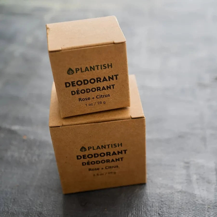Zero Waste Deodorant Bar - Rose & Citrus - Grab & Glow