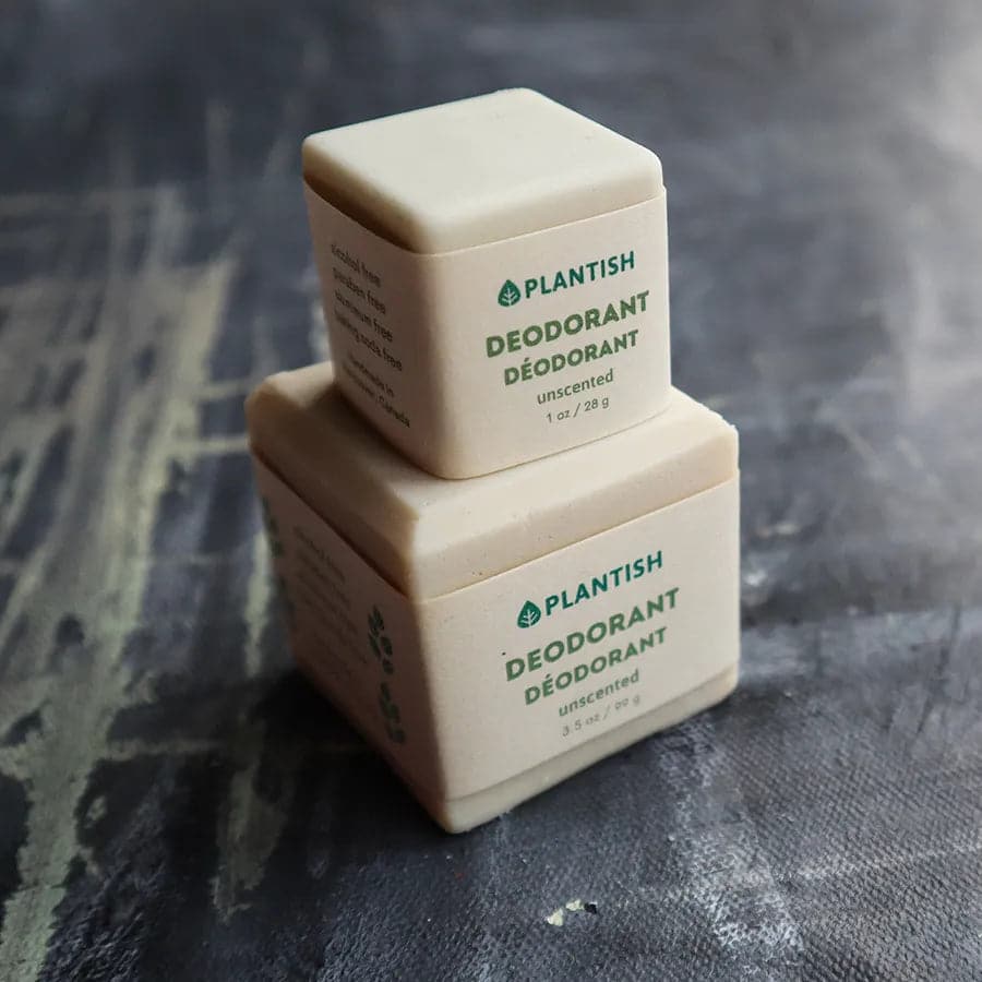 Zero Waste Deodorant Bar - Unscented - Grab & Glow