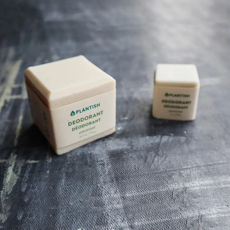 Zero Waste Deodorant Bar - Unscented - Grab & Glow